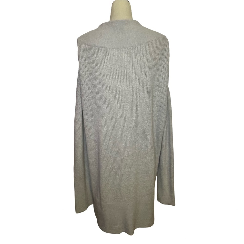 MELISSA NEPTON Light Gray Cowl Neck Sweater - Picture 2 of 4